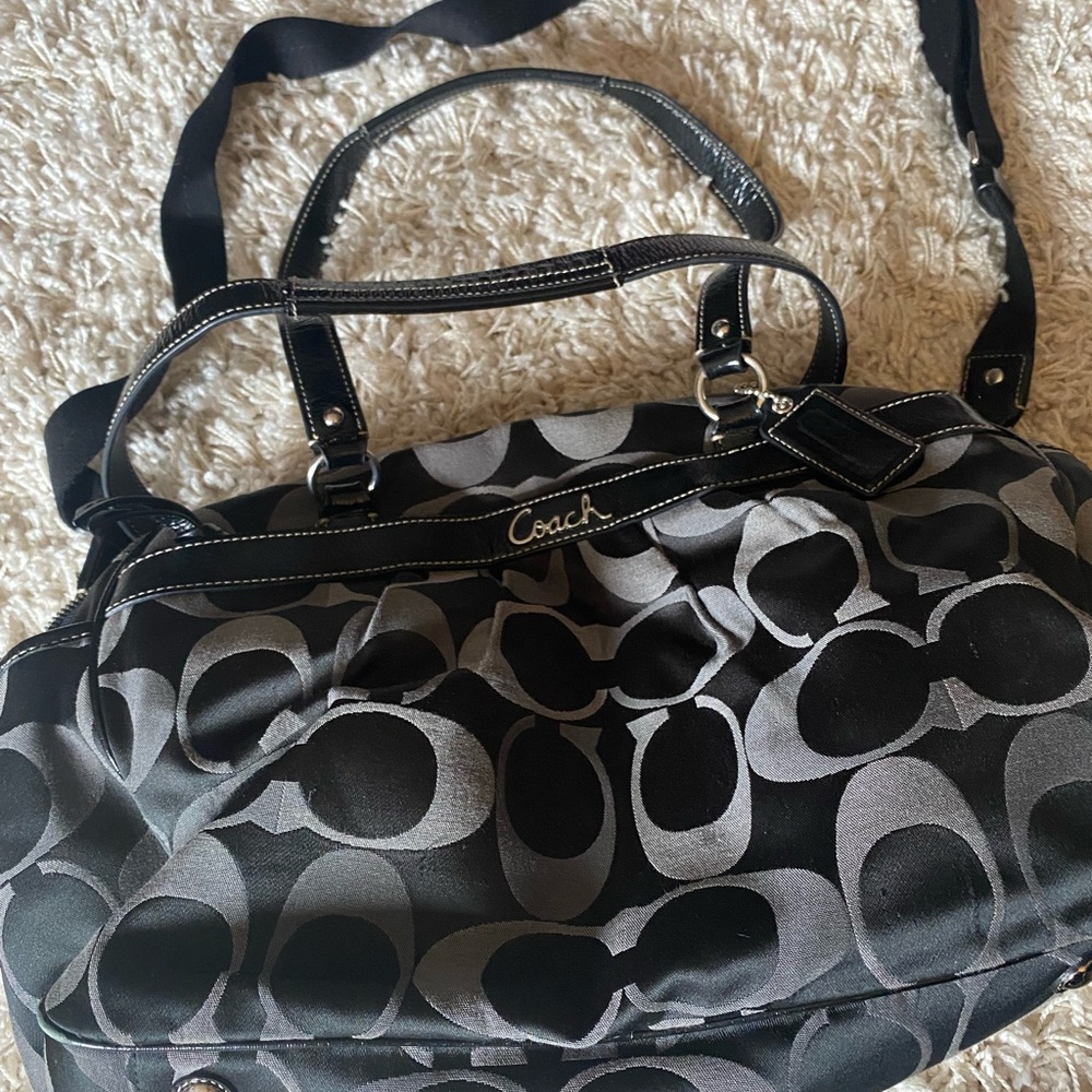 Coach diaper/tote bag